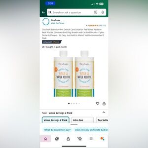 Oxyfresh Water Additive Bundle